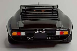 LAMBORGHINI MIURA SVR BLACK 1:18 KYOSHO — фото 5
