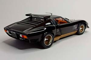LAMBORGHINI MIURA SVR BLACK 1:18 KYOSHO — фото 6