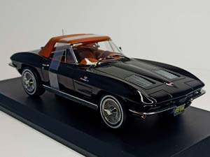 CHEVROLET CORVETTE STING RAY CABRIO 1963 1:18 — фото 2