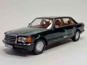 MERCEDES МЕРСЕДЕС 560 SEL W126 GREEN 1:18 NOREV