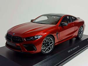 BMW M8 COUPE 2020 RED MINICHAMPS 1:18