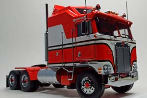 KENWORTH K100 AERODYNE 1976 BLUE 1:18 ROAD KINGS — фото 3