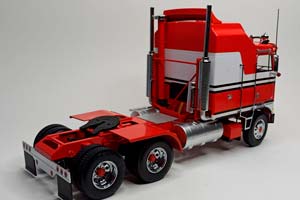 KENWORTH K100 AERODYNE 1976 BLUE 1:18 ROAD KINGS — фото 4