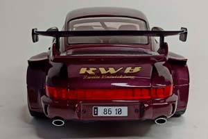 PORSCHE 911 (964) RWB 2022 HEKIGYOKU 1:18 — фото 6