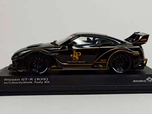 NISSAN GTR (R35) LB SILHOULETTE "JPS" 1:43 — фото 2