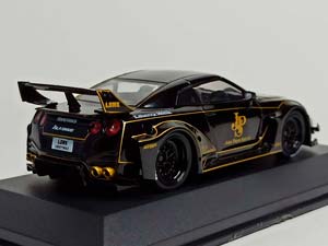 NISSAN GTR (R35) LB SILHOULETTE "JPS" 1:43 — фото 3