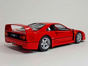 FERRARI F40 1987 RED 1:18 KK SCALE — фото 6