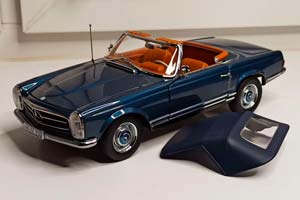 MERCEDES 230 SL 1963 "PAGODE" 1:18 NOREV — фото 7