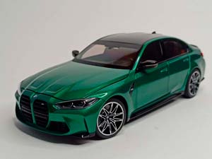 BMW M3 2020 (G80) ЗЕЛЕНЫЙ 1:18 MINICHAMPS