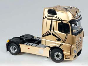 MERCEDES ACTROS GIGASPACE 4X2,CHAMPAGNE 1:18 — фото 3