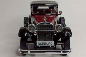 MERCEDES NURBURG TYP 460K W08 1928 MCG 1:18 — фото 9