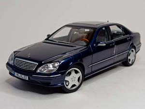 MERCEDES S55 AMG W220 СИНИЙ 1:18 NOREV