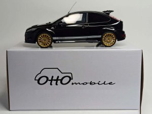 FORD FOCUS MK2 RS LE MANS BLACK 1:18 OTTO — фото 9