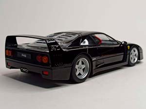 FERRARI F40 1987 BLACK 1:18 KK SCALE — фото 4