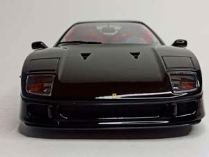 FERRARI F40 1987 BLACK 1:18 KK SCALE — фото 7