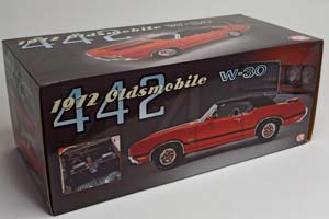OLDSMOBILE 442 W-30 1972 CONVERTIBLE 1:18 GMP/ACME — фото 9