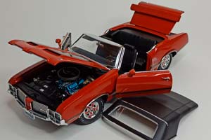 OLDSMOBILE 442 W-30 1972 CONVERTIBLE 1:18 GMP/ACME — фото 2