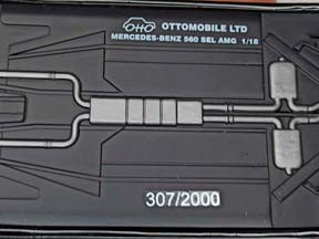 MERCEDES W126 560 SEL AMG 6,0 1:18 OTTO — фото 10