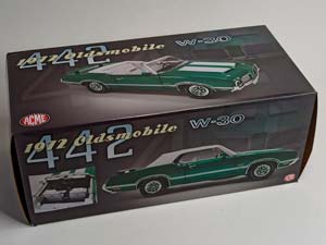 OLDSMOBILE 442 W-30 1972 CONVERTIBLE 1:18 GMP/ACME — фото 10