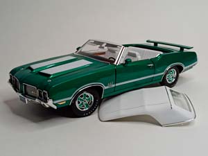 OLDSMOBILE 442 W-30 1972 CONVERTIBLE 1:18 GMP/ACME — фото 3