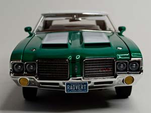 OLDSMOBILE 442 W-30 1972 CONVERTIBLE 1:18 GMP/ACME — фото 9