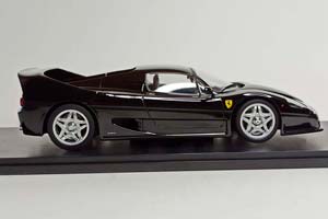 FERRARI F50 HARD TOP BLACK 1:18 KK SCALE — фото 5