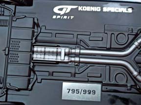 PORSCHE 928 S KOENIG SPECIAL 1981 GT SPIRIT 1:18 — фото 10