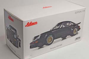 PORSCHE 934 RSR BLACK 1:18 SCHUCO — фото 8