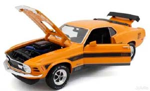 FORD MUSTANG MACH 1 1970 MAISTO 1:18 — фото 2