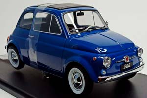 FIAT 500 F 1968 BLUE 1:12 KK SCALE — фото 6