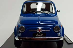 FIAT 500 F 1968 BLUE 1:12 KK SCALE — фото 8