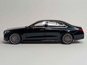 MERCEDES S CLASS AMG LINE (W223) GREEN 1:18 NOREV — фото 2
