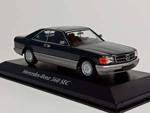 MERCEDES 560 SEC C126 (W126) MAXICHAMPS 1:43 — фото 5