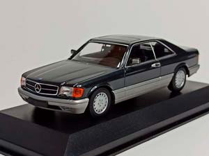 MERCEDES 560 SEC C126 (W126) MAXICHAMPS 1:43 — фото 8
