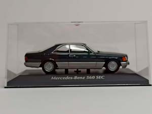 MERCEDES 560 SEC C126 (W126) MAXICHAMPS 1:43 — фото 9
