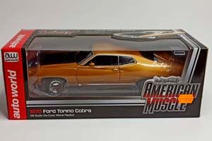 FORD TORINO COBRA 1970 AUTOWORLD 1:18 — фото 10