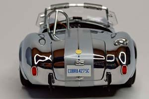 SHELBY COBRA 427 S/C CHROME EDITION 1:18 KYOSHO — фото 5