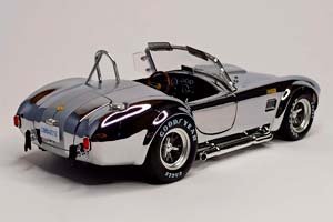 SHELBY COBRA 427 S/C CHROME EDITION 1:18 KYOSHO — фото 7