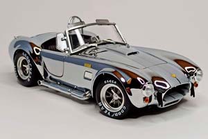 SHELBY COBRA 427 S/C CHROME EDITION 1:18 KYOSHO — фото 9