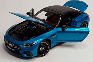 MERCEDES SL 63 AMG 4 MATIC+ 1:18 ДИЛЕРСКИЙ — фото 2