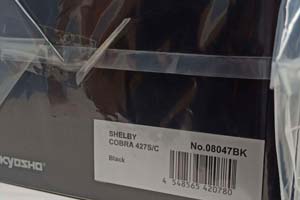 SHELBY COBRA 427 S/C KYOSHO 1:18 — фото 10