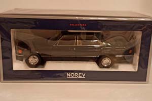 MERCEDES 560 SEL (W126) 1989 BLACK NOREV 1:18 — фото 10