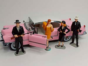 CADILLAC FLEETWOOD SERIES 60 1955 GREENLIGHT 1:18 — фото 9