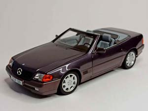 MERCEDES 500 SL (R129) W129 1989 NOREV 1:18 — фото 8