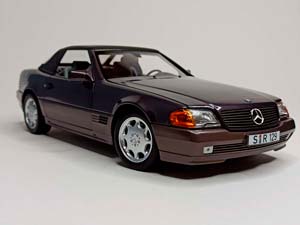 MERCEDES 500 SL (R129) W129 1989 NOREV 1:18 — фото 9