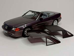 MERCEDES 500 SL (R129) W129 1989 NOREV 1:18 — фото 2