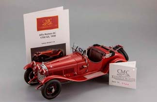 ALFA ROMEO 6C 1750 GS-1930 CMC 1:18 — фото 10