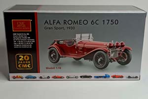 ALFA ROMEO 6C 1750 GS-1930 CMC 1:18 — фото 3