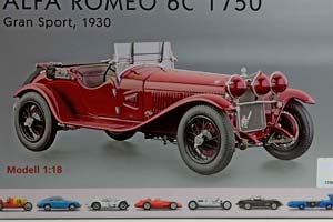 ALFA ROMEO 6C 1750 GS-1930 CMC 1:18 — фото 4