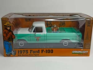 FORD F-100 PICKUP С ФИГУРКОЙ МЕДВЕДЯ 1:18 — фото 10